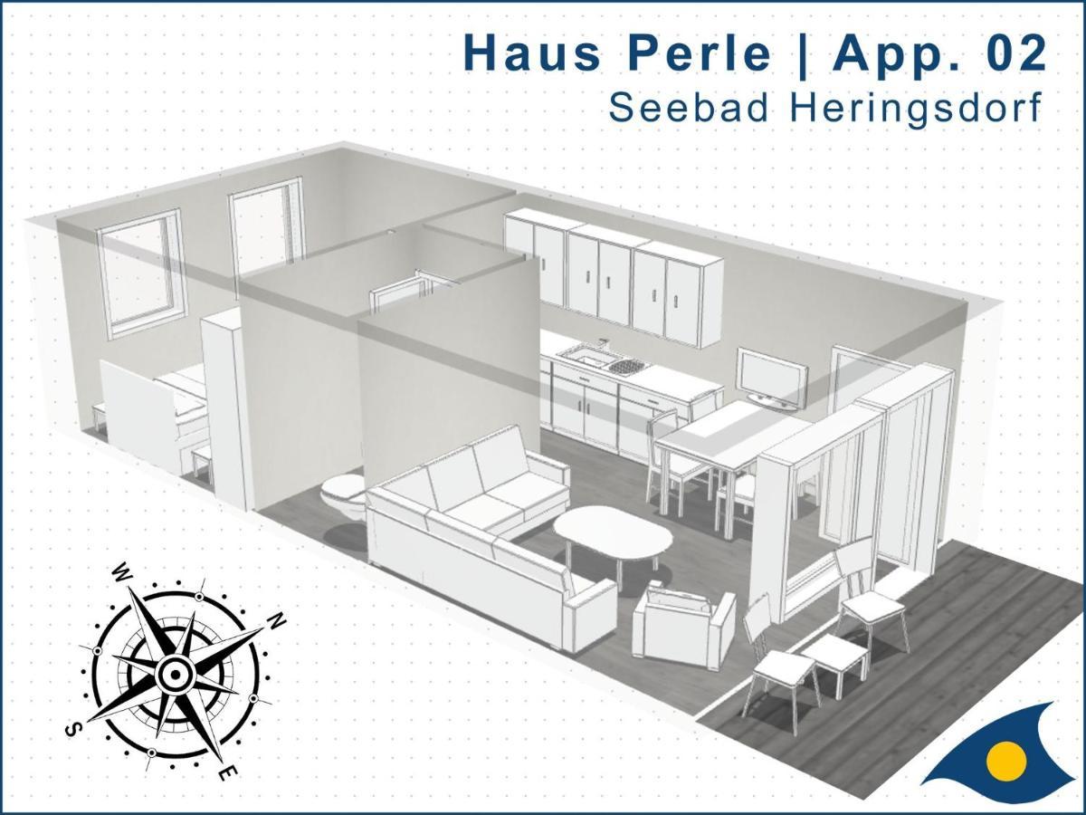 Haus Perle Whg 02 Lejlighed Heringsdorf  Eksteriør billede